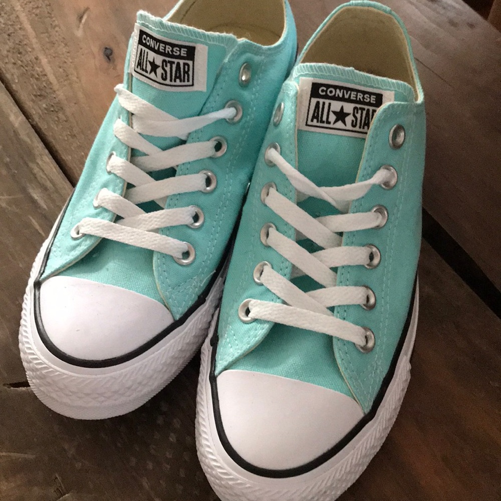 Blue Converse